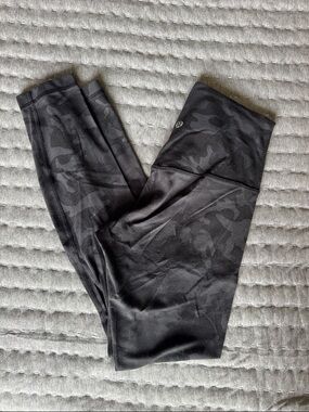 lululemon Black Camouflage Align High-Rise Leggings